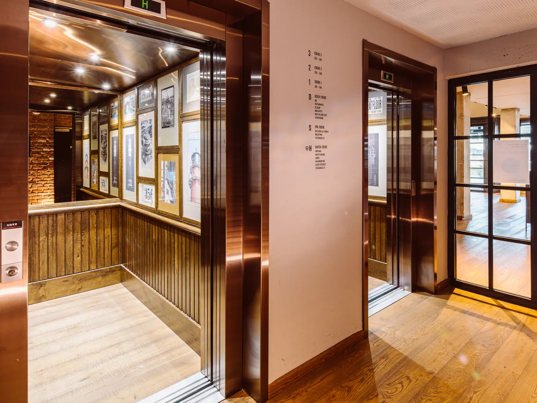 Hotel Aufzug Lobby